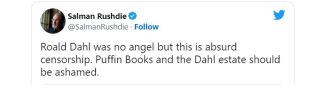 Salman Rushdie/Twitter Salman Rushdie/Twitter