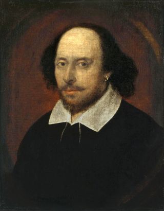 Shakespeare portrait, public domain