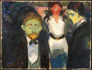 "Jealousy," by Norwegian artist Edvard Munch, 1907. Munch Museum, Oslo.