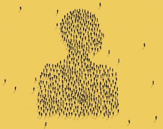 Representación abstracta de la conexión y desconexión social