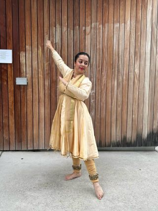 Ishaa dancing