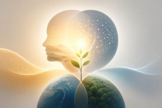 Human values, ethical judgment, and artificial capability strengthening each other.