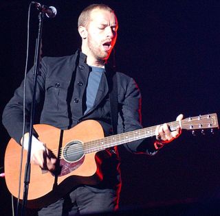 Chris Martin of Coldplay/Wikimedia Commons