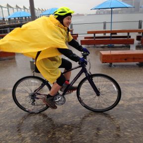 Rainy Day Bike Ride -PattyChangAnker.com