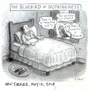 The bluebird of Nothingness