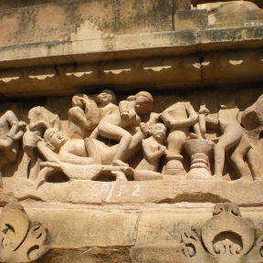 Erotic Khajuraho Temple Sculptures
