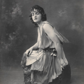 "Mary Poppins" author P.L. Travers in a production of Shakesepeare's "A Midsummer Night's Dream"