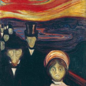 Anxiety–Edvard Munch (1863–1944)