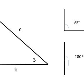 Example: Working with right triangles.