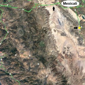 Map showing where my traumatic experiences occurred.