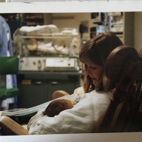Rocking my son in the Intensive Care Unit 