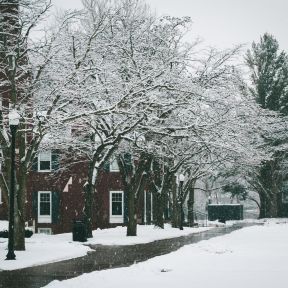 Wintertime at the University of Rochester