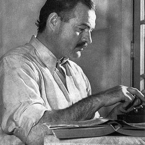 Ernest Hemingway by Lloyd Arnold 1939