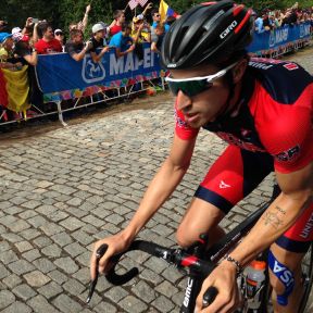 Taylor Phinney in full focus at the 2015 World Championships