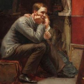Tom Roberts, "Rejection," 1876.