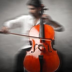 Cellist in Flow