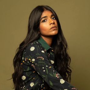 Anita Kalathara, actress (India Sweets & Spices; The Mindy Project (as the young Mindy); Voice of Kavi Sharma, first South Asian American Girl Doll in the Kavi animated series on YouTube. Anita is also a writer and filmmaker (Unfair & Lovely). 
