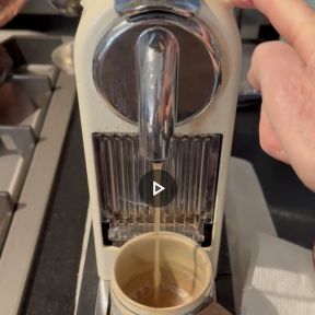 Coffee portion measured for you by Nespresso Inc.