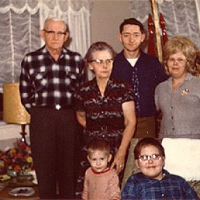 People often are nostalgic for childhood memories with family