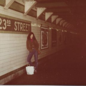 Our jaunts often had us taking the subway home at midnight.