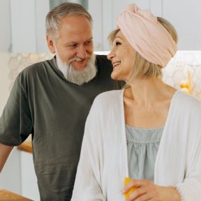 Happy middle-aged couple 