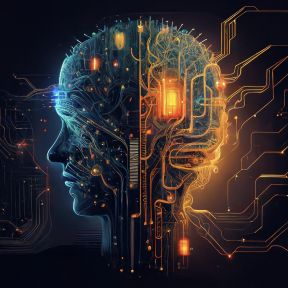 Blurring the boundary between the human and the algorithmic self
