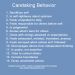List of Caretaking Behaviors