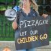 Pizzagate protester