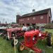 Antique farm tractors on display at the 163rd annual Woodstock (Connecticut) Fair on September 1, 2024.