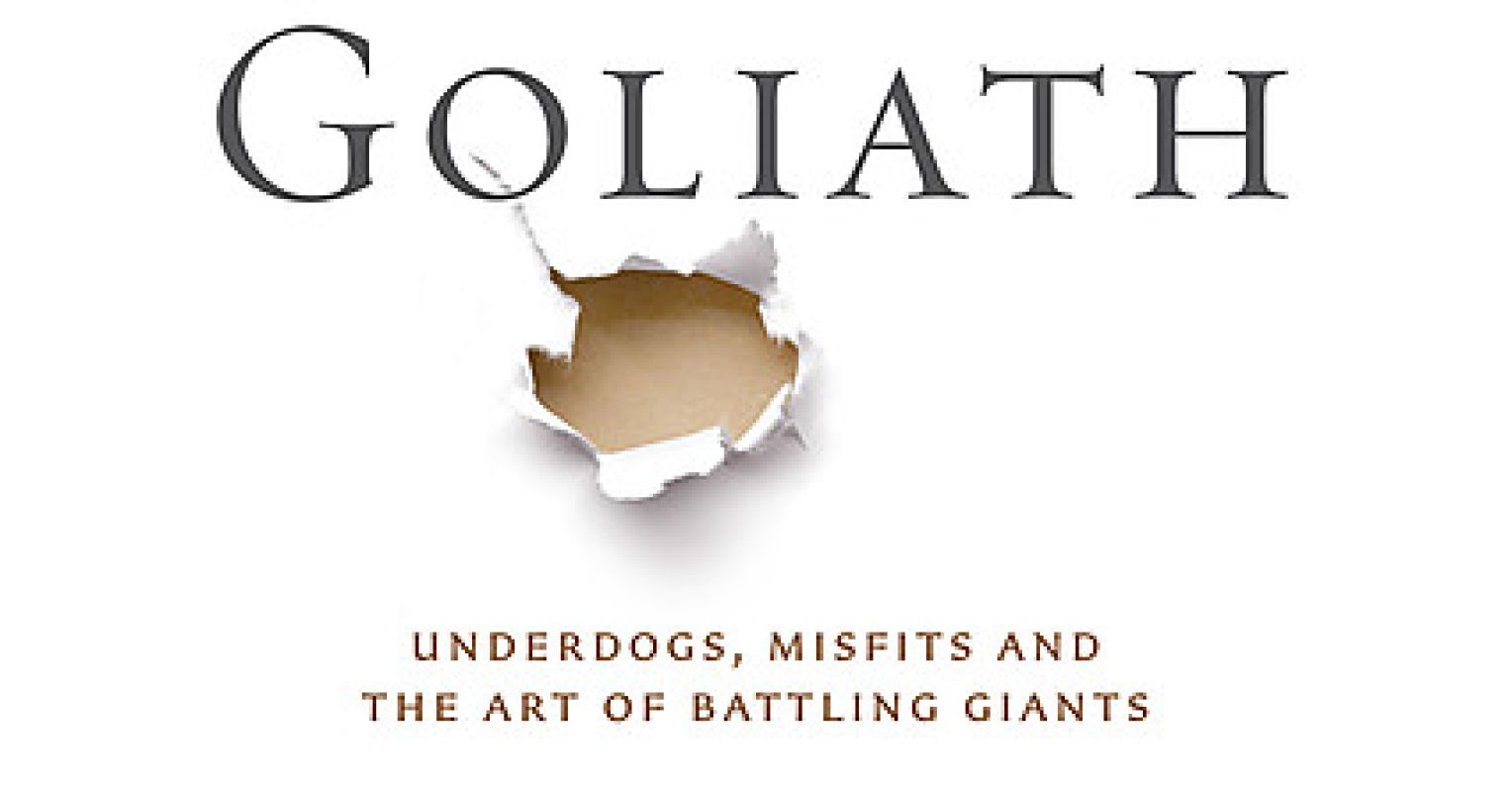 How David and Goliath Redefines the Underdog | Psychology Today United ...