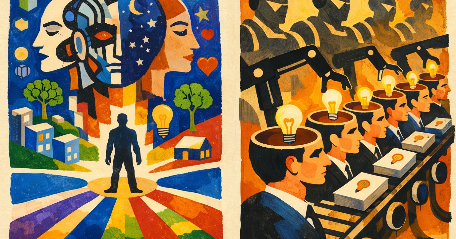 From AI Augmentation to Automation, or Amplification?