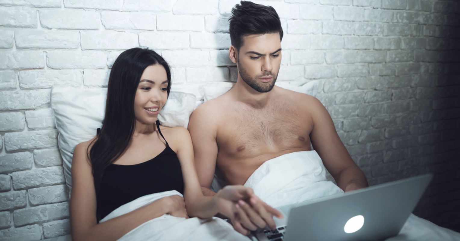 married and watching porn