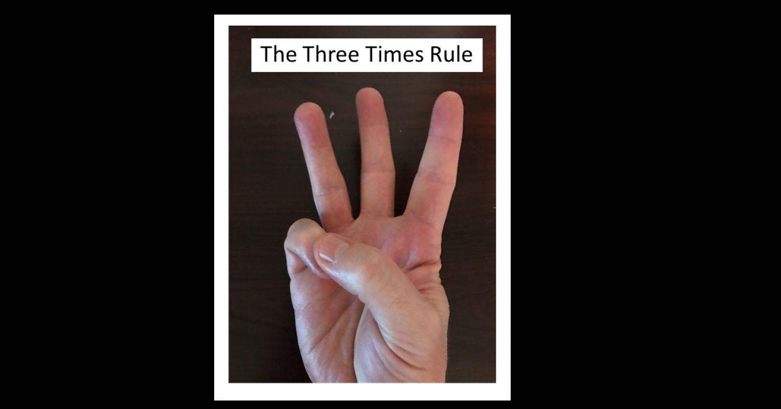 The Three Times Rule For Starting Difficult Conversations Psychology Today