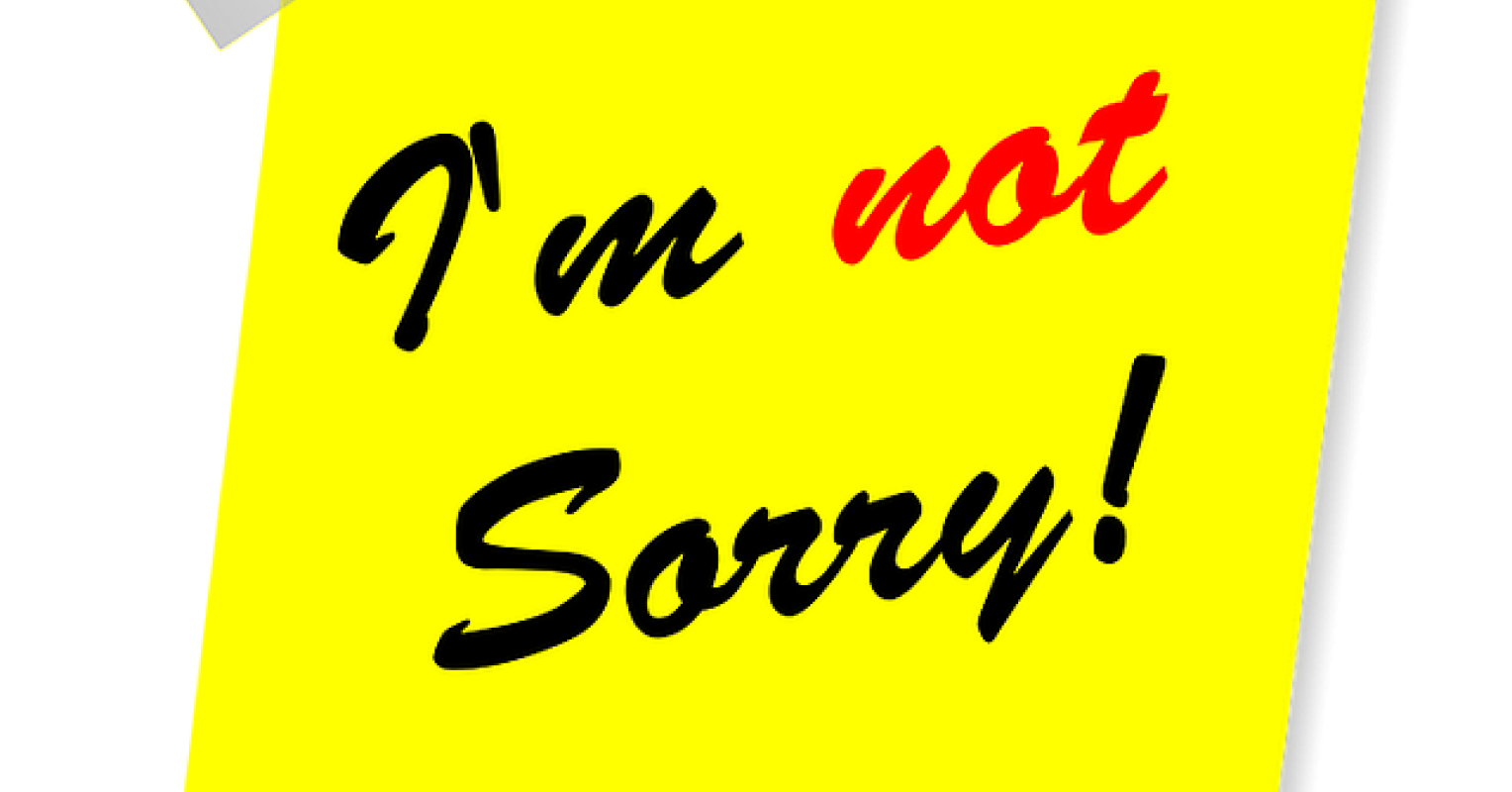 Why Do Some People Refuse to Say They’re Sorry? | Psychology Today ...