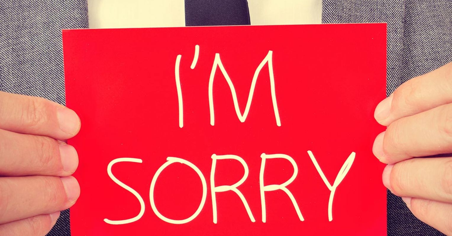 Saying “I'm Sorry” | Psychology Today