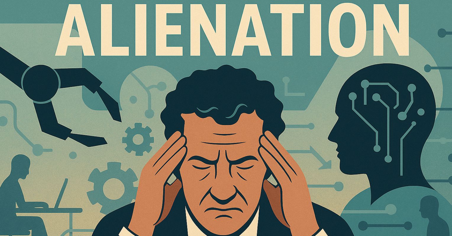 AI and Alienation of Work: Parallels to Karl Marx's Vision
