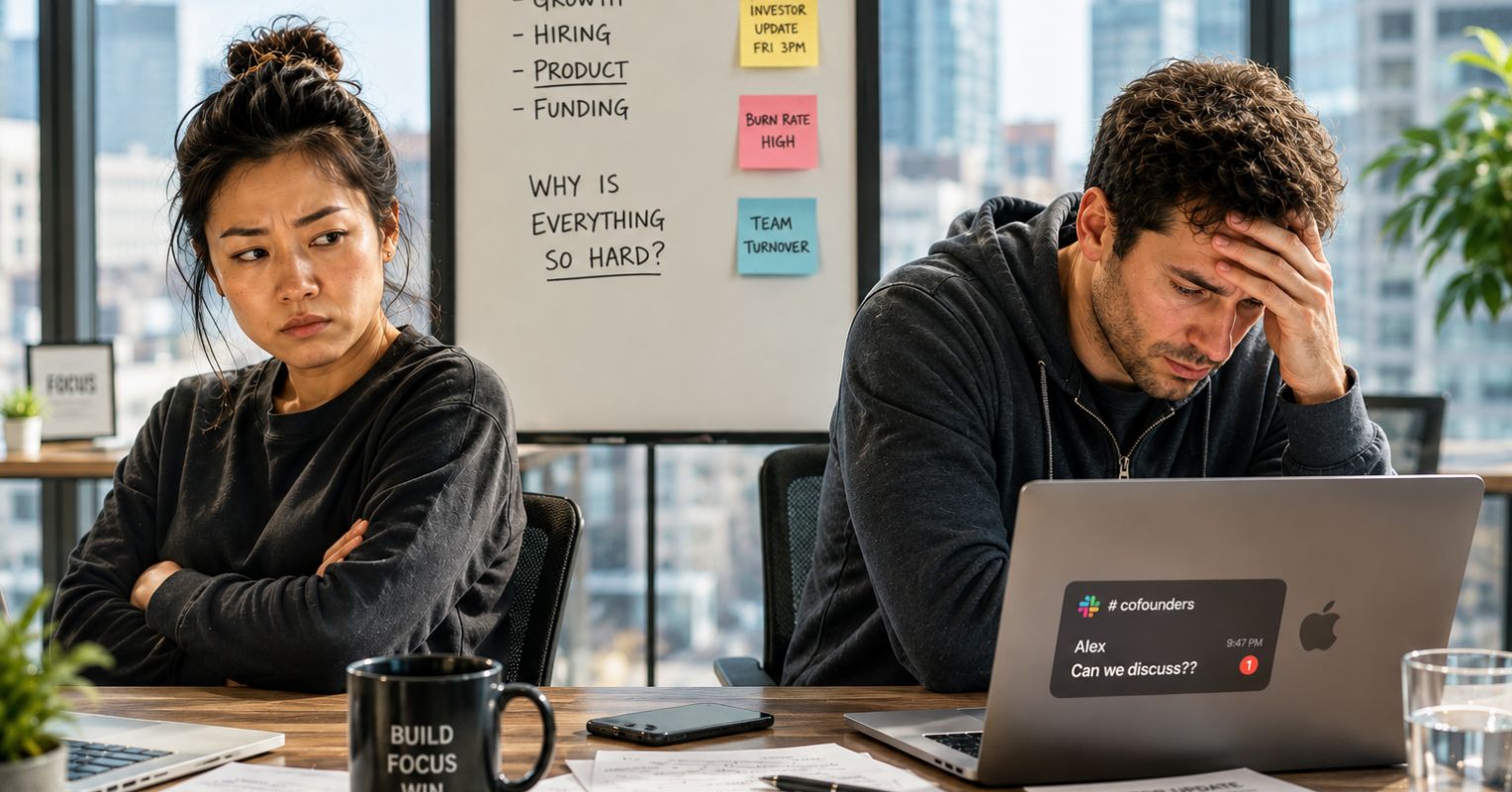 When Cofounder Relationships Break, It's Not the Market