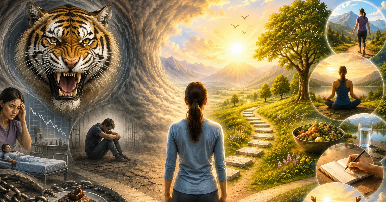 The New Five-Step-No-Tiger Method to Reduce Anxiety