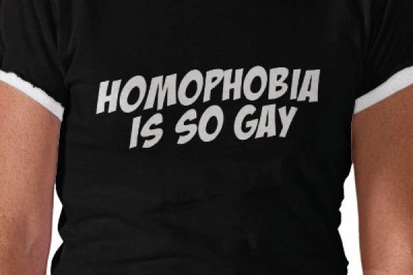 Homophobia is so gay