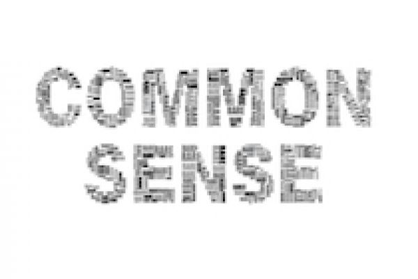 Common sense is not so common for many reasons