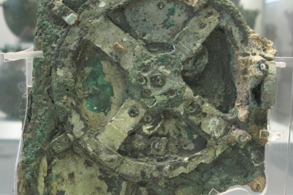 The Antikythera mechanism as it looks today