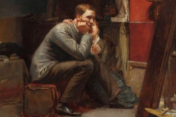 Tom Roberts, "Rejection," 1876.