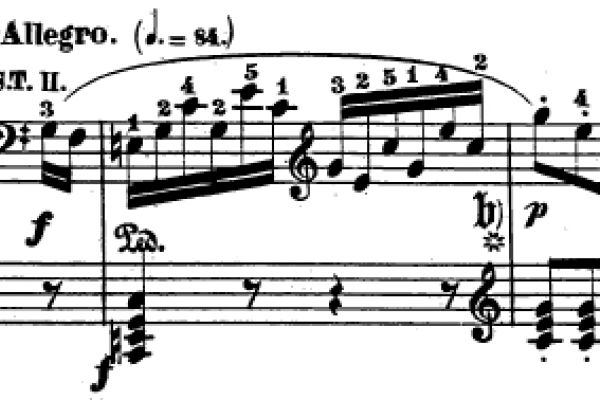 From the Piano Sonata No. 13 (Beethoven) Op. 27, No. 1. in E-flat major (Quasi una fantasia).