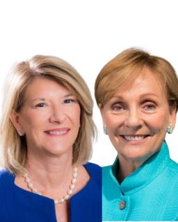 Karen Teller, M.B.A., and Elaine Lyerly CEO