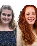America Edwards and Hannah Jones